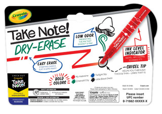 Take Note! 4 ct. Broad Line Dry-Erase Markers 192302