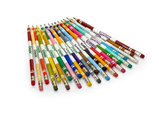 24 ct. Erasable Colored Pencils, Long Length 192310