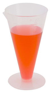Cylinder Conical Graduated, PP 100mL, Case of 6 194858