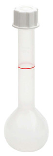 Flask Volumetric w Screw Cls, PP 50ml, Case of 5 194976