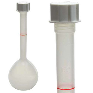 Flask Volumetric w Screw Cls, PP 250ml, Case of 5 194980