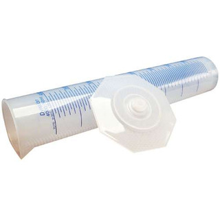 Cylinder Printed Squat Graduated, PP 4L 194946