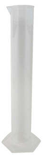 Cylinder Molded Graduated, PMP 1000mL, Case of 4 194878