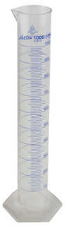 Cylinder Printed Graduated, PMP 1000ml, Case of 4 194918