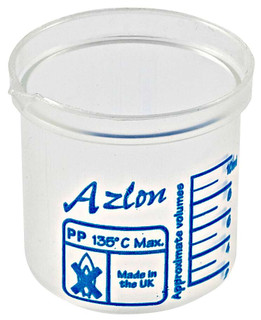 Beaker Square Grad, PP 10ml, Case of 10 194684