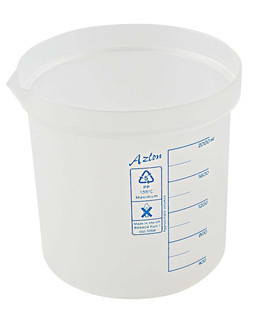 Beaker Square Grad, PP 2000mL 194702