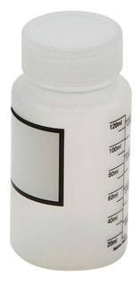Bottle WM Graduated, PP 125ml, Case of 12 195500