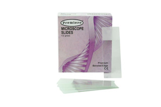 Beveled Double Frosted Slides, One End Both Sides,  72/Box, 20 Boxes/Case 197730