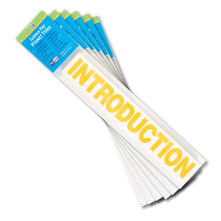 Yellow Science Fair Titles - Pack of 24, Bold & Eye-Catching_main