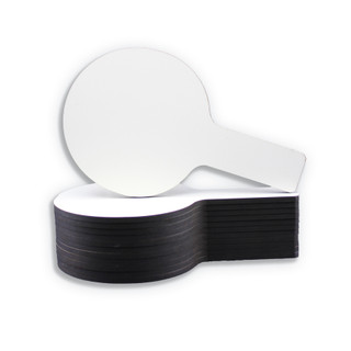 Mini Dry Erase Answer Paddles with Colored Pens & Erasers - 12 Pack_main