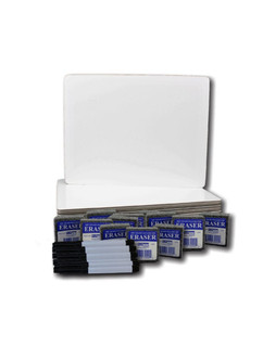 9 x 12 Dry Erase Boards with Pens and Erasers Pack of 12 