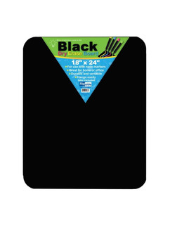 18 x 24 Black Dry Erase Board 203755