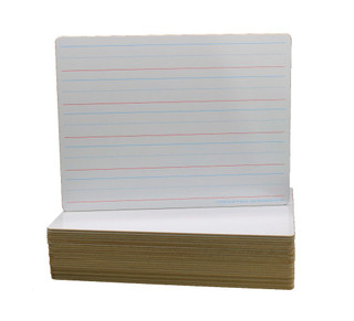 9 x 12 Two Sided Red & Blue Ruled Dry Erase Board_MAIN 9 x 12 Two Sided Red & Blue Ruled Dry Erase Board_MAIN