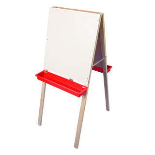Child’s Double-Sided Art Easel 44" x 19" with Storage_MAIN