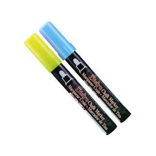 Uchida Chalk Markers 2/pk (Yellow, Blue)_main Uchida Chalk Markers 2/pk (Yellow, Blue)_main
