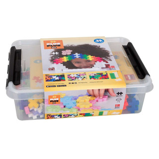 Plus-Plus - BIG 200 pc Tube with 2 Baseplates NEW 210756