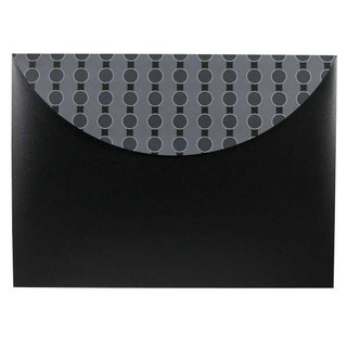 Poly XL Reusable Envelope w/ Hook and Loop Closure, Fashion Circle Series (Set of 36 Files) 210964