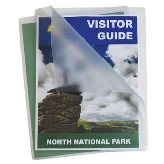 Deluxe Non-Glare Vinyl Project Folders, letter size, 11 x 8 1/2, 50/BX 211058