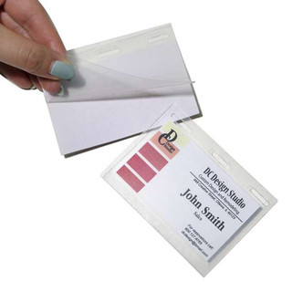 Self-Laminating Magnetic Style Name Badge Kit, 3-1/2 x 2-1/4, 20/BX 211148