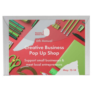 Reusable Poly Envelope, Side Load, Clear, 5/PK (Set of 5 PK) 211658