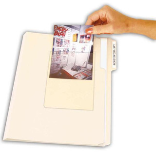 Peel & Stick Photo Holders, Clear, 4 x 6, 10/PK (Set of 5 PK) 211770