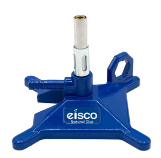 Natural Gas Micro Bunsen Burner, StabiliBase Anti-Tip Design with Handle, with Flame Stabilizer 212024