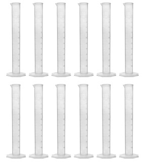 12 Pack - 100ml Graduated Polypropylene Cylinders 212158