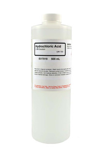 Aldon Chemicals: Hydrochloric Acid SOL 2.0m 500ml HH0095 - 500ml 212932