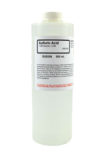 Aldon Chemicals: Sulfuric Acid Solution 1.0M 500ML SS1125-500ML 212934 Aldon Chemicals: Sulfuric Acid Solution 1.0M 500ML SS1125-500ML 212934