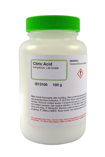 Aldon Chemicals: Citric Acid Anhydrous L/G 100G CC0337-100G