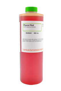 Aldon Chemicals: Phenol Red SOL 0.02% 500ml PP0175 - 500ml 213052