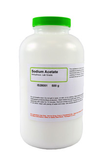 Aldon Chemicals: Lab-Grade Anhydrous Sodium Acetate, 500g