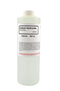 Aldon Chemicals: Sodium Hydroxide SOL 6.0m 500ml SS0576 - 500ml 213080