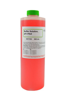 Aldon Chemicals: Buffer Solution PH 4.00 RED 500ML BBR404-500ML 213094