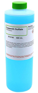 Aldon Chemicals: Copper (II) Sulfate SOL 0.1M 500ML CC0551-500ML 213100