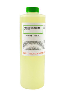Aldon Chemicals: Potassium Iodide Solution, 1M, 500mL 213102 Aldon Chemicals: Potassium Iodide Solution, 1M, 500mL 213102
