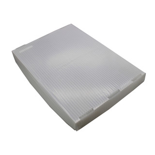 Translucent Plastic Postal Tote Lids , Pack of 4 for Secure Storage_main