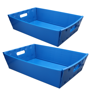 Blue Plastic Letter Tray_1 Blue Plastic Letter Tray_1