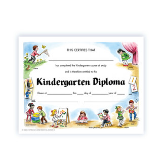Kindergarten Diploma - Pack of 30 for Young Graduates Main image Kindergarten Diploma - Pack of 30 for Young Graduates Main image