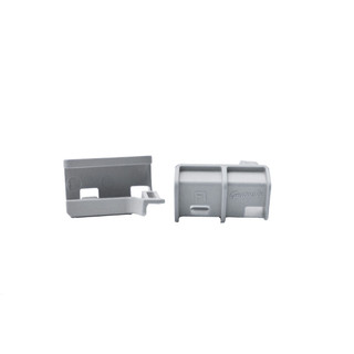Gratnells StopSafe Tray clips for P6 StopSafe Runners, Gray, Holds Trays Firmly in Place (Pack of 100) 221076