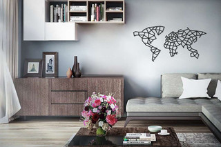 World Map Wall Decor STEM Kit 221850