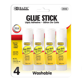 0.28 oz (8g) Glue Stick (4/Pack) 24 packs 222332