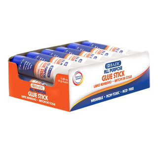 0.28 oz (8g) Premium Glue Stick 12 Pack 222348