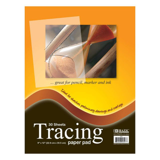 30 Ct. 9" x 12" Tracing Paper Pad 48 Packs_main
