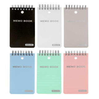 100 Ct. 3" X 5" Top Bound Poly Spiral Memo Books 24 Pack 223472