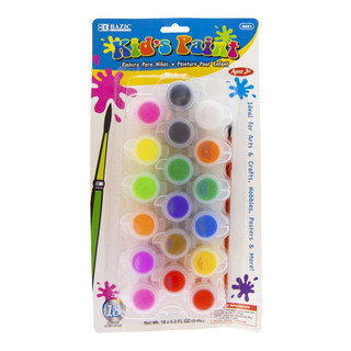 0.17 FL OZ (5 mL) 18 Color Kid's Paint w/ Brush 24 Pack 223652 0.17 FL OZ (5 mL) 18 Color Kid's Paint w/ Brush 24 Pack 223652