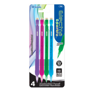 Electra Sparkly 0.7 mm Mechanical Pencil w/ Glitter Grip (4/Pk) 24 Pack 