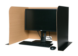 Computer Lab Privacy Screens-Small. Pack of 24.