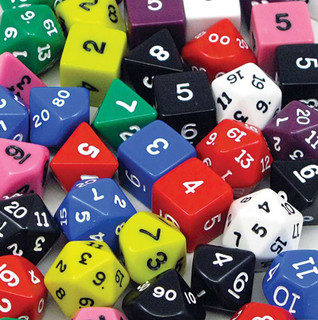Polyhedral Dice Sampler - Set of 50 329866 Polyhedral Dice Sampler - Set of 50 329866