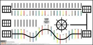 EMPOWERMAT, Robotics Mat For Visually Impaired, Lines and Curves, 44.75" x 92.75" 199320